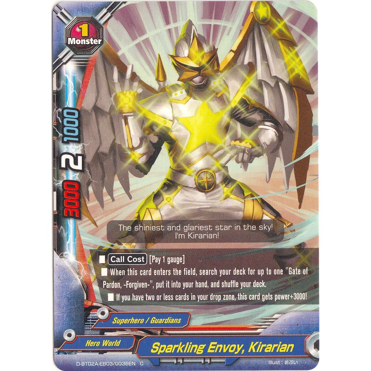 Image for Sparkling Envoy, Kirarian (D-BT02A-EB03/0036EN) (D-BT02A) - Future Card BuddyFight