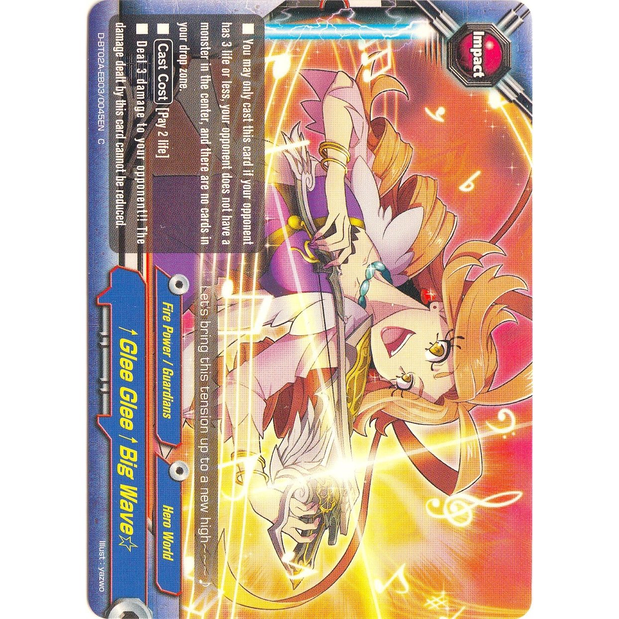 Image for Glee Glee Big Wave (D-BT02A-EB03/0045EN) (D-BT02A) - Future Card BuddyFight