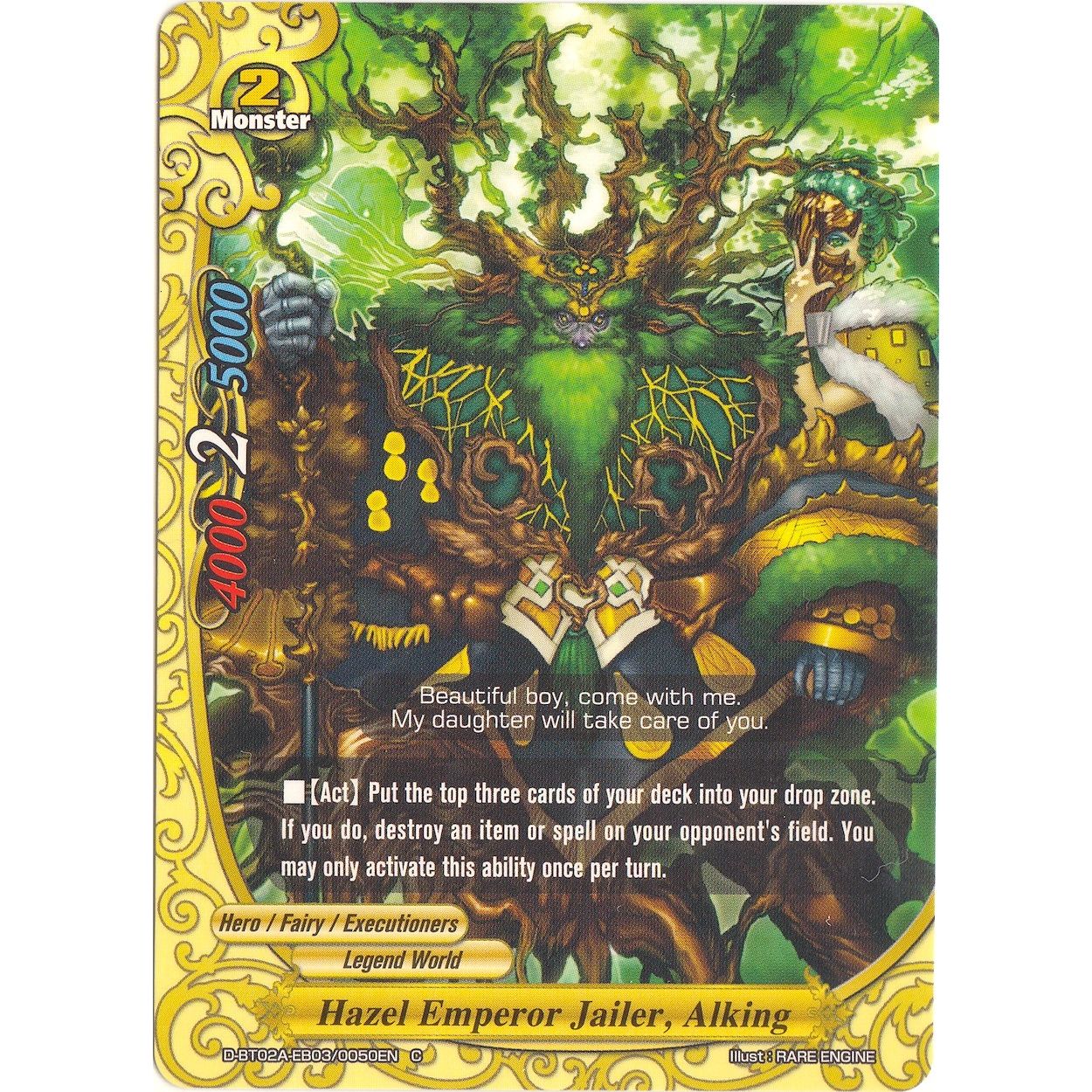 Image for Hazel Emperor Jailer, Alking (D-BT02A-EB03/0050EN) (D-BT02A) - Future Card BuddyFight