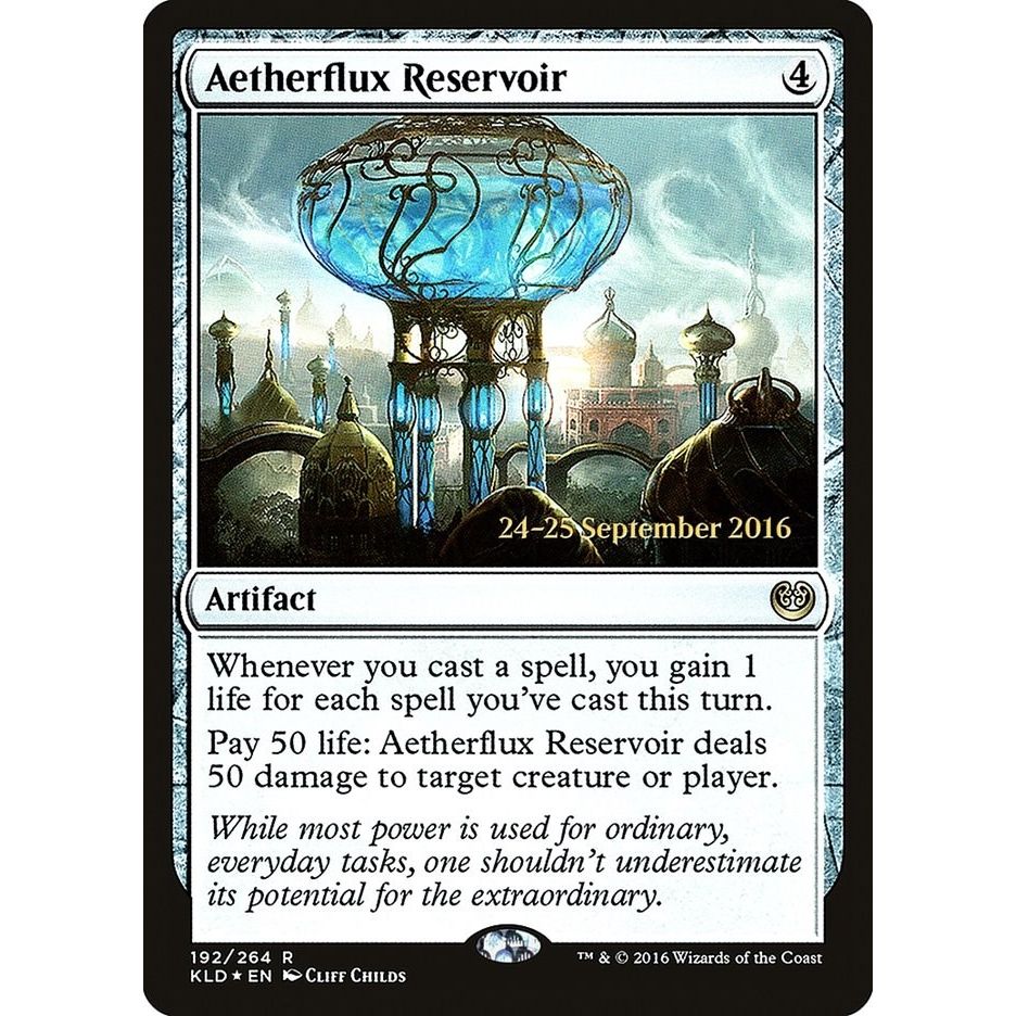 Image for Aetherflux Reservoir (192) (PRE) - Magic: The Gathering