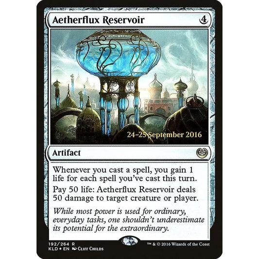 Image for Aetherflux Reservoir (192) (PRE) - Magic: The Gathering