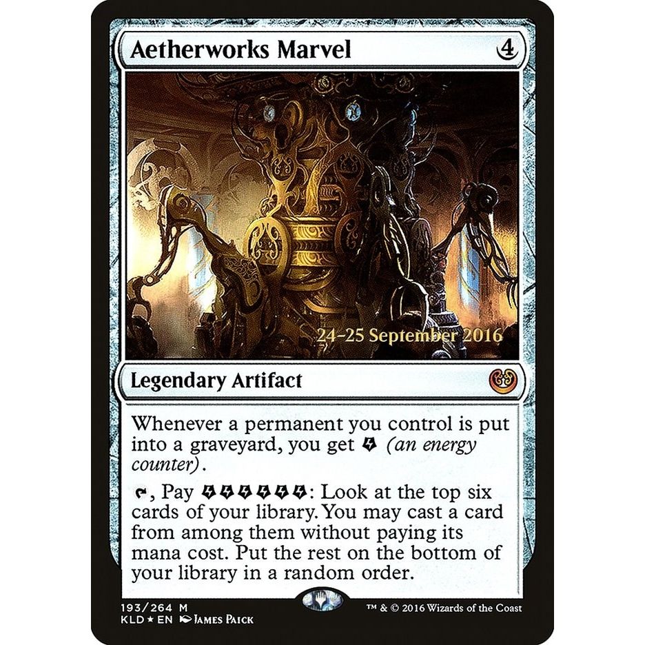 Image for Aetherworks Marvel (193) (PRE) - Magic: The Gathering