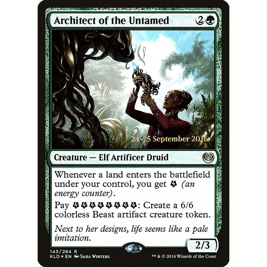 Image for Architect of the Untamed (143) (PRE) - Magic: The Gathering