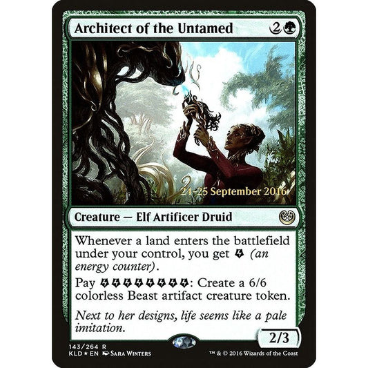 Image for Architect of the Untamed (143) (PRE) - Magic: The Gathering