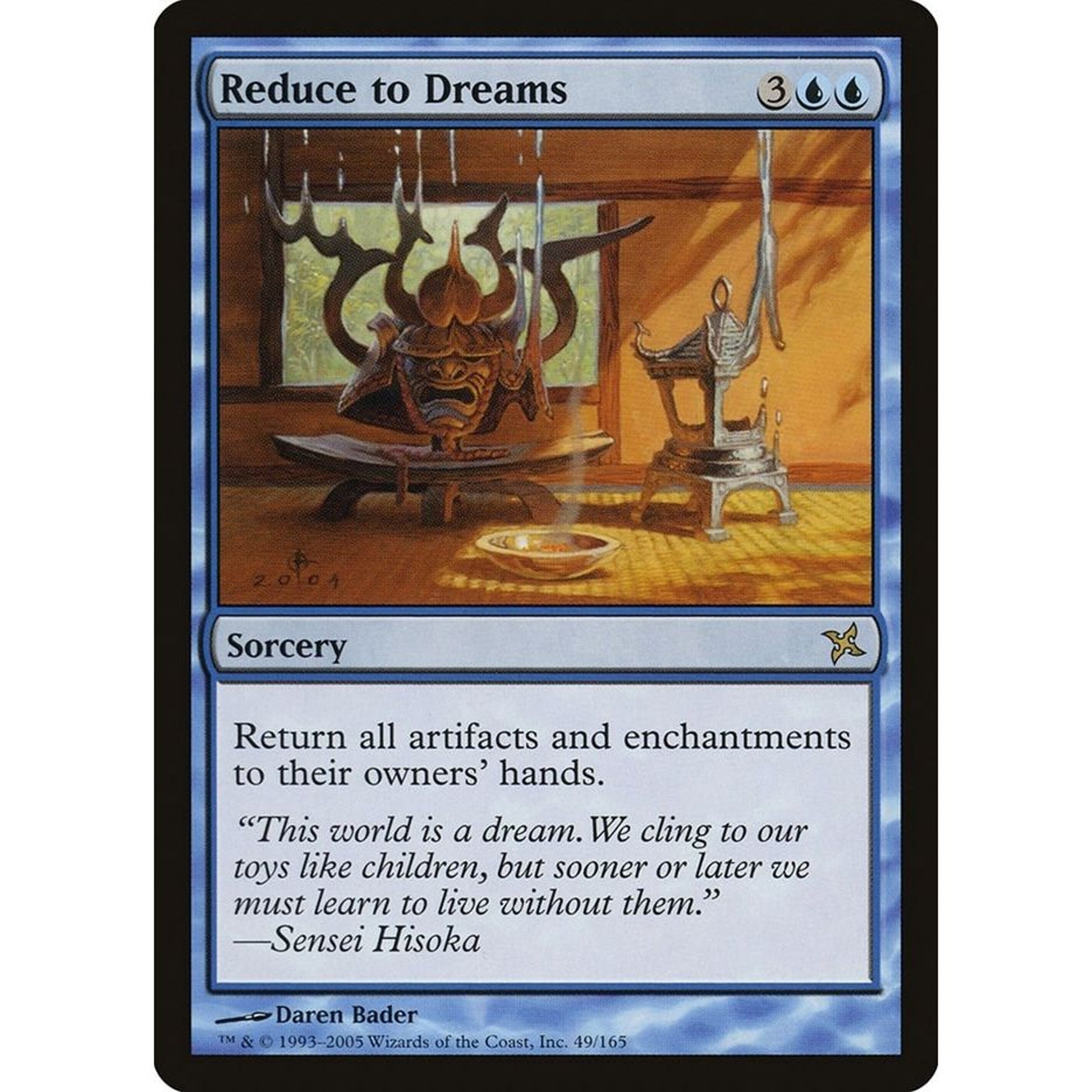 Image for Reduce to Dreams (49) (BOK) - Magic: The Gathering