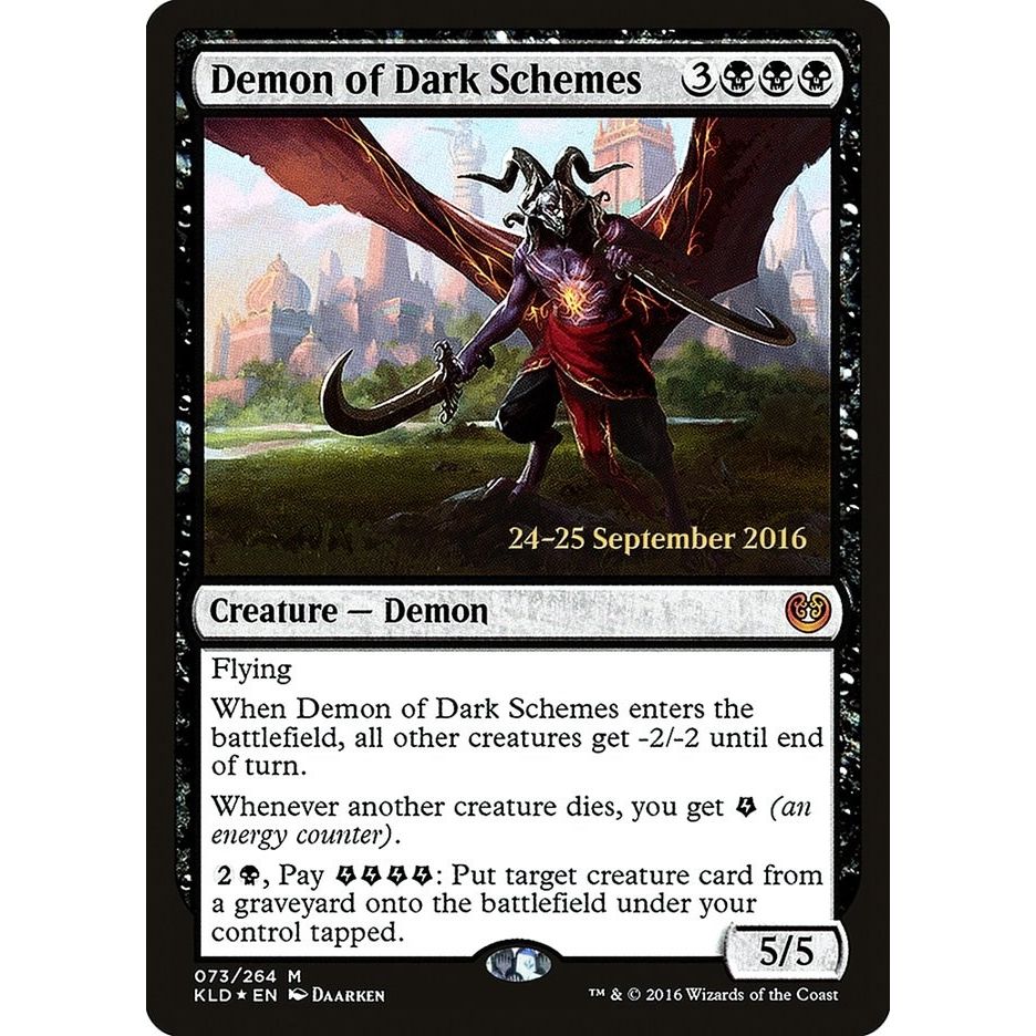 Image for Demon of Dark Schemes (73) (PRE) - Magic: The Gathering