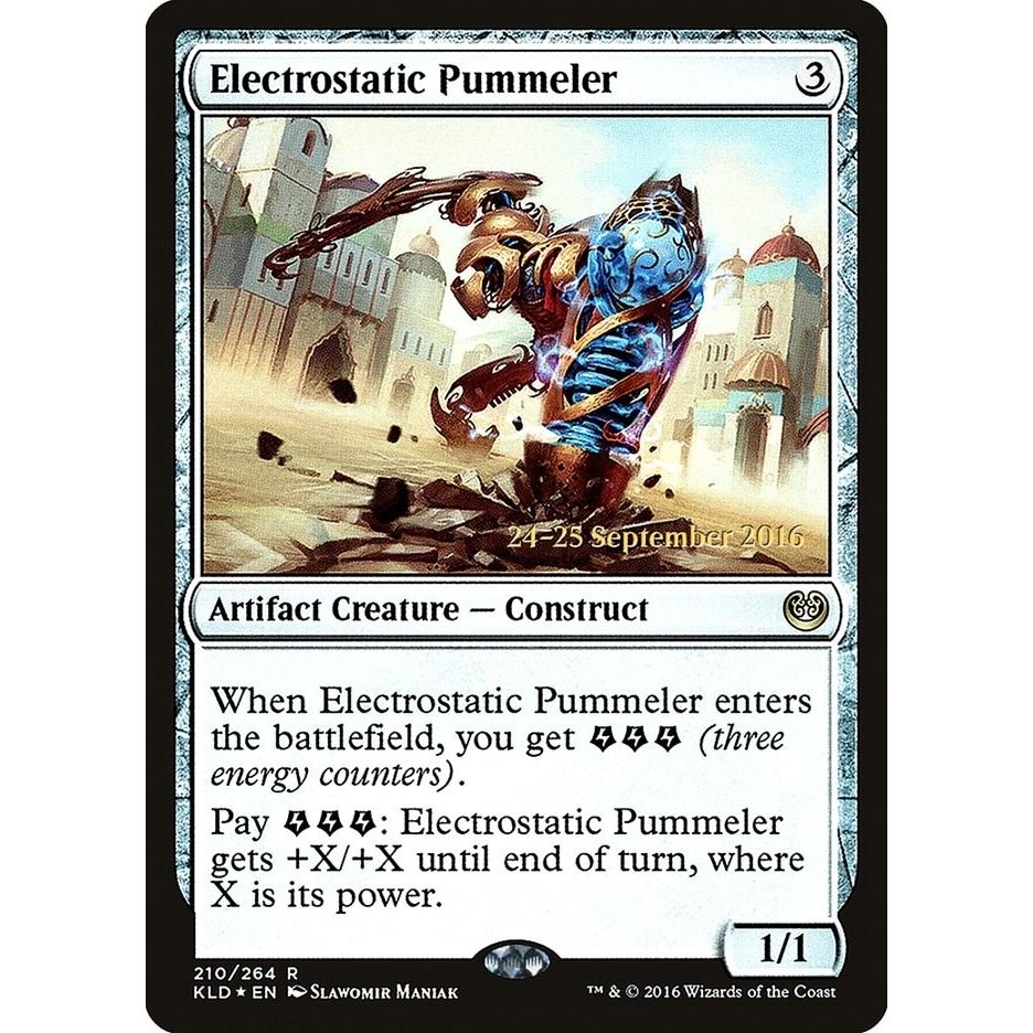 Image for Electrostatic Pummeler (210) (PRE) - Magic: The Gathering