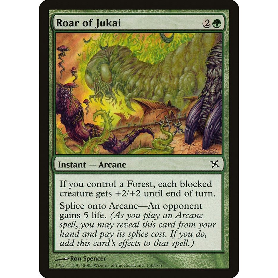 Image for Roar of Jukai (140) (BOK) - Magic: The Gathering