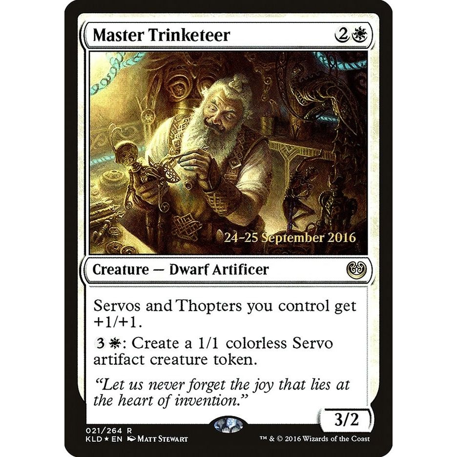 Image for Master Trinketeer (21) (PRE) - Magic: The Gathering