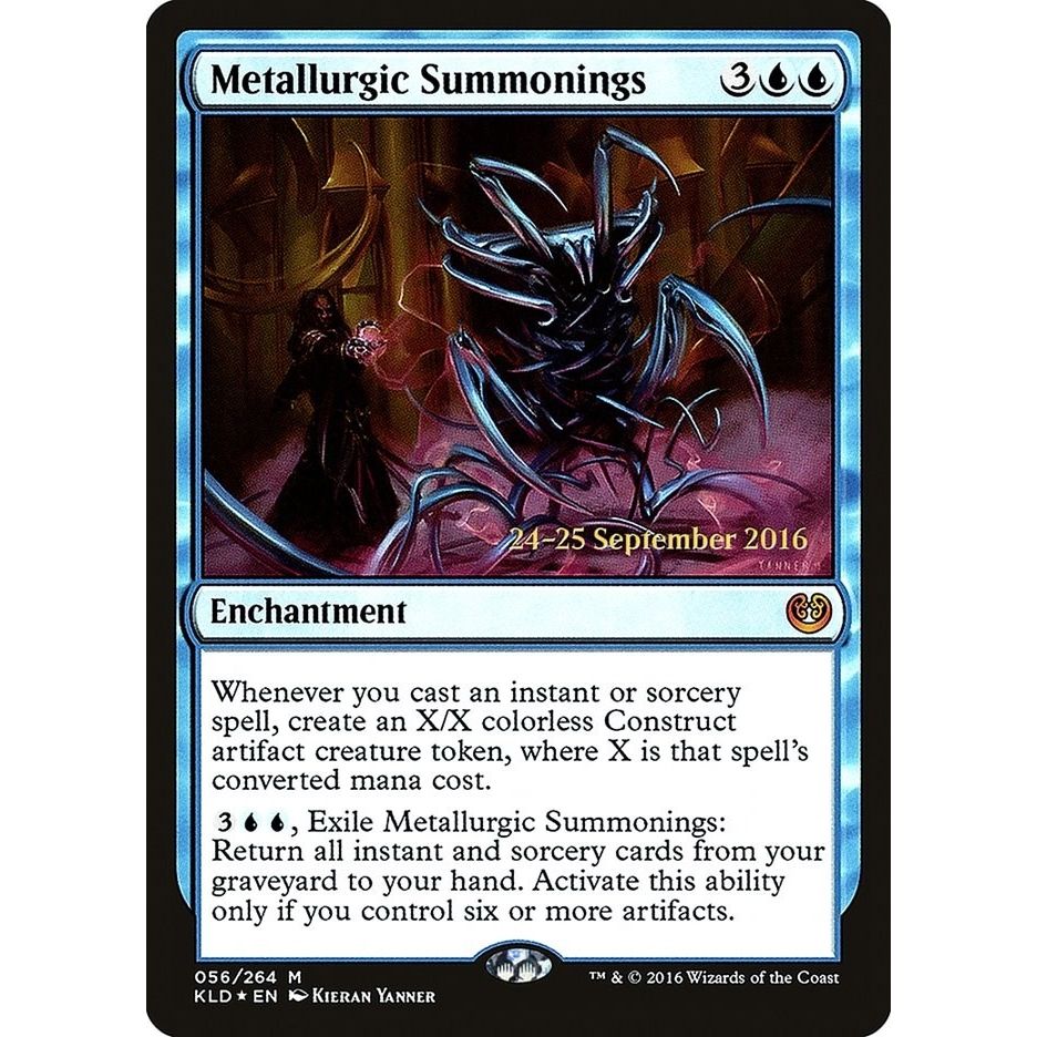 Image for Metallurgic Summonings (56) (PRE) - Magic: The Gathering