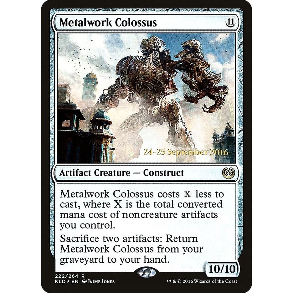 Image for Metalwork Colossus (222) (PRE) - Magic: The Gathering