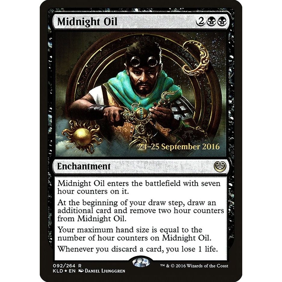 Image for Midnight Oil (92) (PRE) - Magic: The Gathering