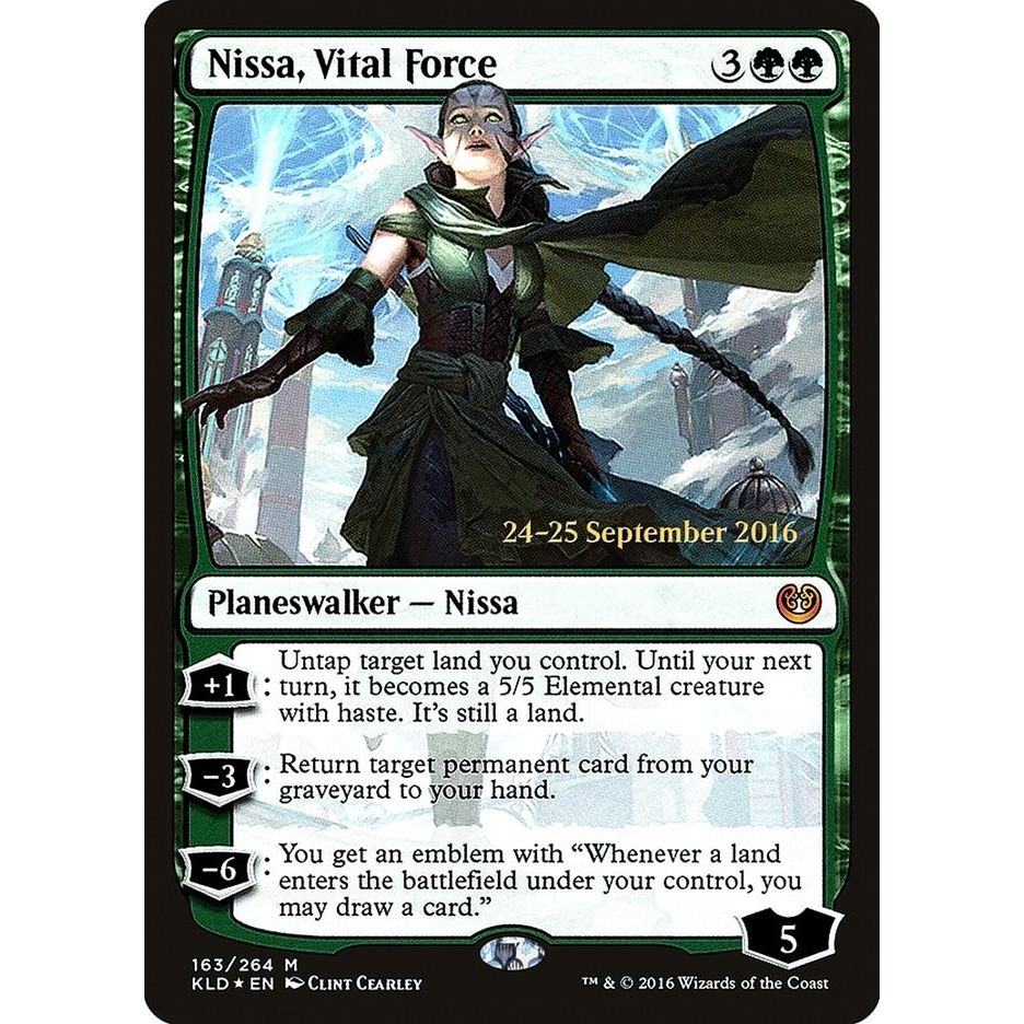 Image for Nissa, Vital Force (163) (PRE) - Magic: The Gathering
