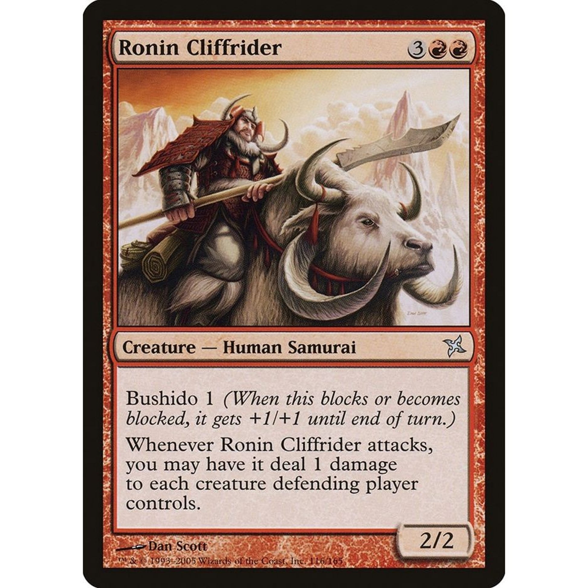 Image for Ronin Cliffrider (116) (BOK) - Magic: The Gathering
