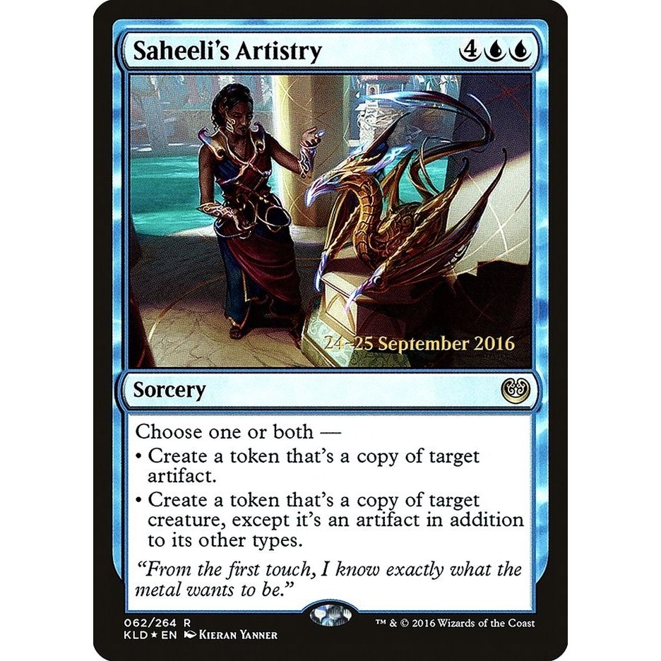 Image for Saheeli's Artistry (62) (PRE) - Magic: The Gathering