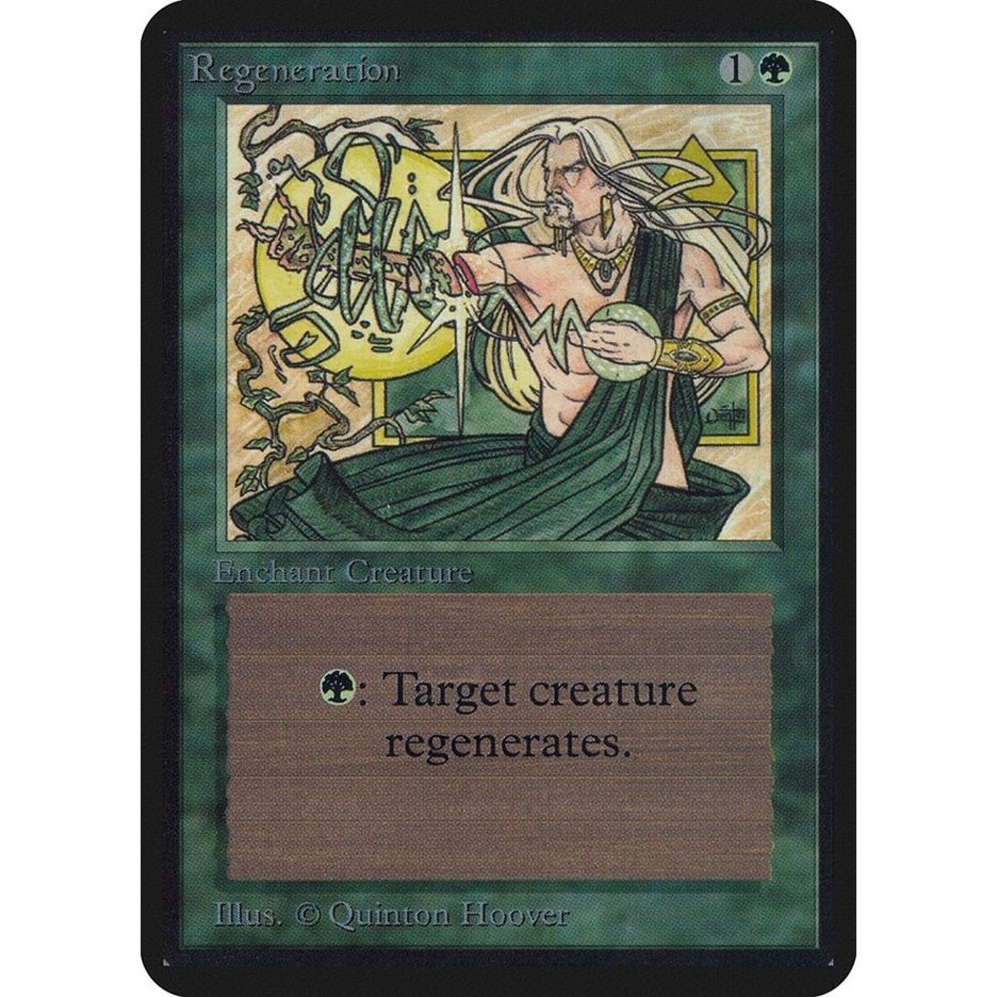 Image for Regeneration (LEA) - Magic: The Gathering