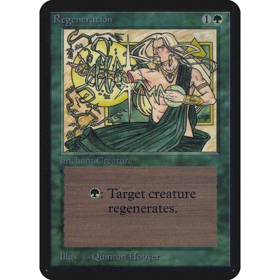 Image for Regeneration (LEA) - Magic: The Gathering