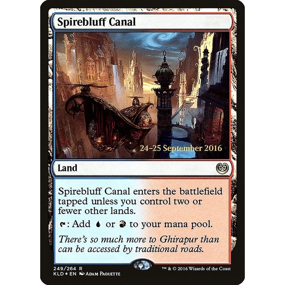 Image for Spirebluff Canal (KLD) (249) (PRE) - Magic: The Gathering