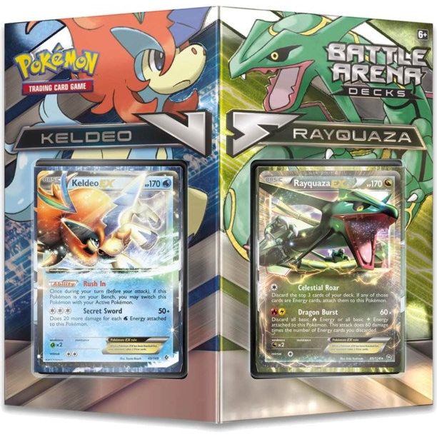 Image for Battle Arena Decks: Keldeo EX vs Rayquaza EX - Pokemon