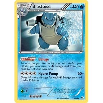 Image for Blastoise - 31/149 (BW Boundaries Crossed) (031/149) (PR) - Pokemon