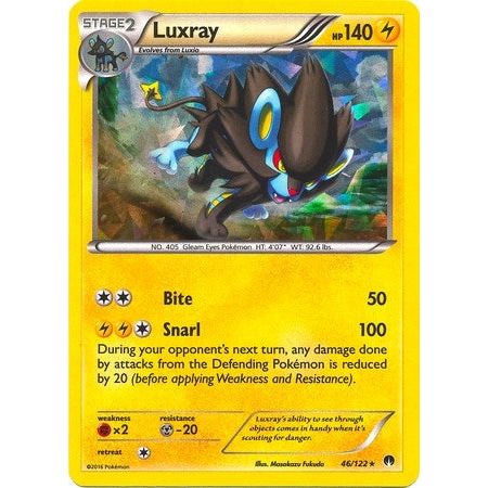 Image for Luxray - 46/122 (Cracked Ice Holo) (046/122) (PR) - Pokemon