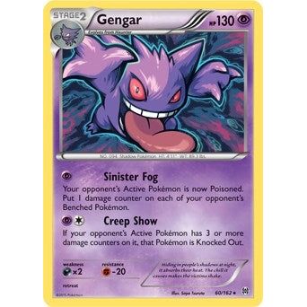 Image for Gengar - 60/162 (XY BREAKthrough) (060/162) (PR) - Pokemon
