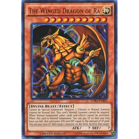 Image for The Winged Dragon of Ra (LDK2-ENS03) (LDK2) - YuGiOh