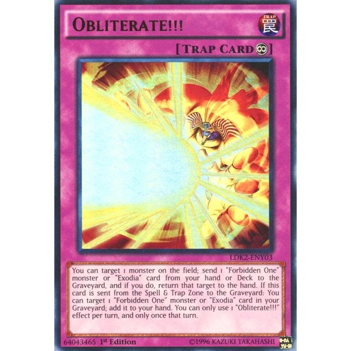 Image for Obliterate!!! (LDK2-ENY03) (LDK2) - YuGiOh