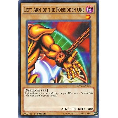 Image for Left Arm of the Forbidden One (LDK2-ENY06) (LDK2) - YuGiOh