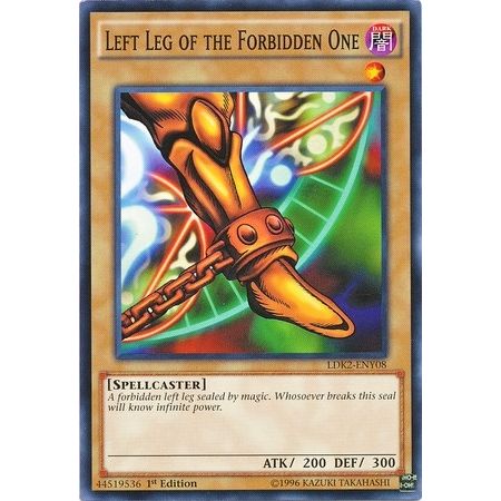 Image for Left Leg of the Forbidden One (LDK2-ENY08) (LDK2) - YuGiOh