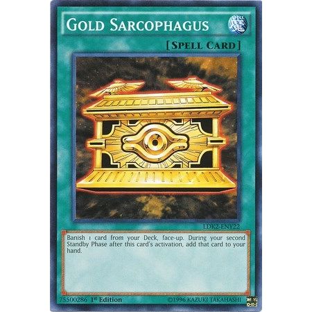 Image for Gold Sarcophagus (LDK2-ENY22) (LDK2) - YuGiOh