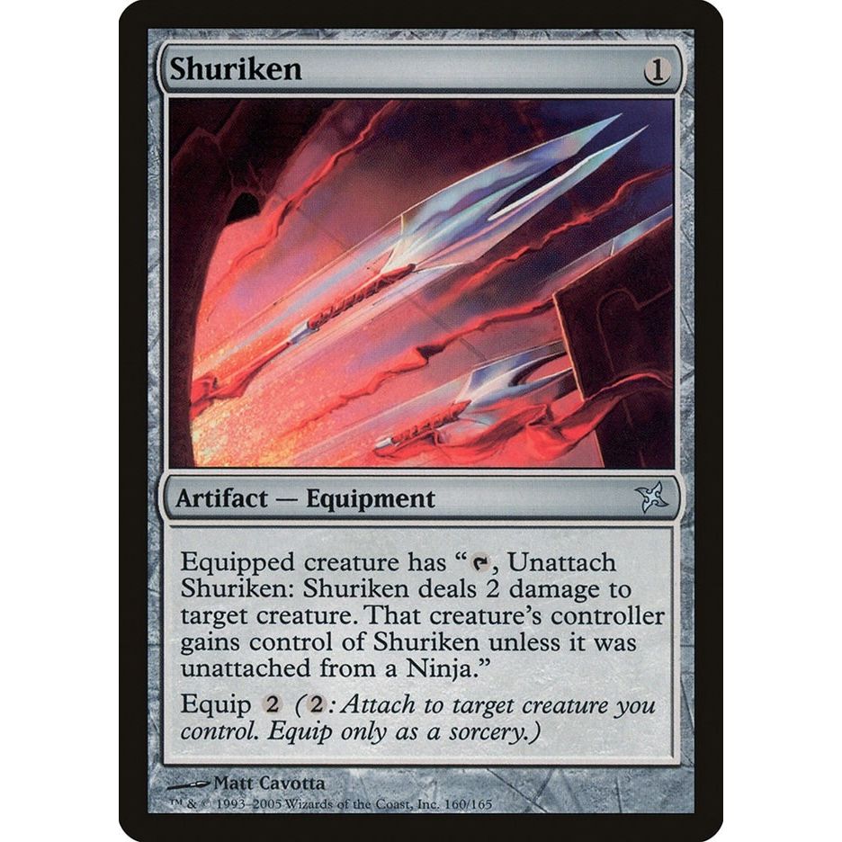 Image for Shuriken (160) (BOK) - Magic: The Gathering