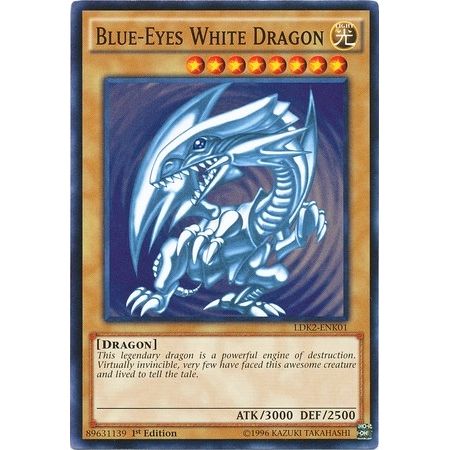 Image for Blue-Eyes White Dragon (Version 2) (LDK2-ENK01) (LDK2) - YuGiOh