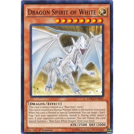 Image for Dragon Spirit of White (LDK2-ENK02) (LDK2) - YuGiOh