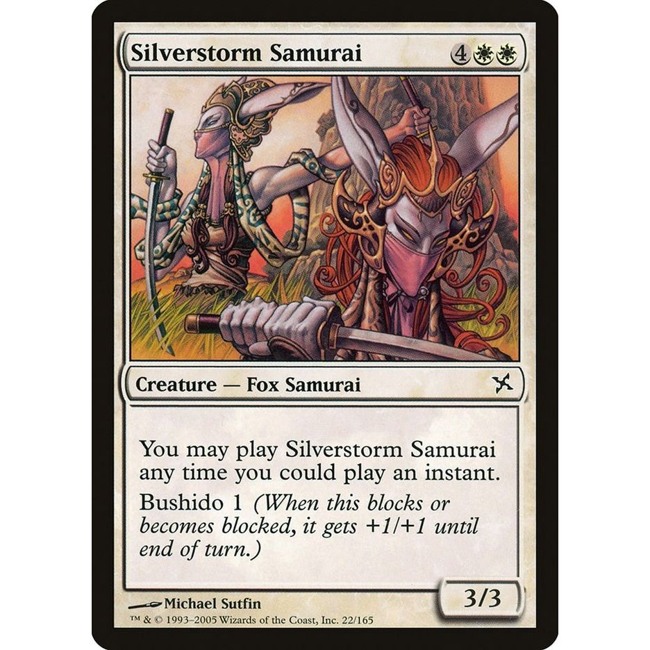 Image for Silverstorm Samurai (22) (BOK) - Magic: The Gathering
