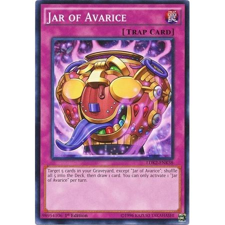 Image for Jar of Avarice (LDK2-ENK38) (LDK2) - YuGiOh