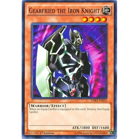 Image for Gearfried the Iron Knight (LDK2-ENJ12) (LDK2) - YuGiOh