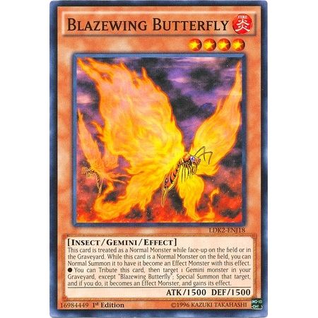 Image for Blazewing Butterfly (LDK2-ENJ18) (LDK2) - YuGiOh
