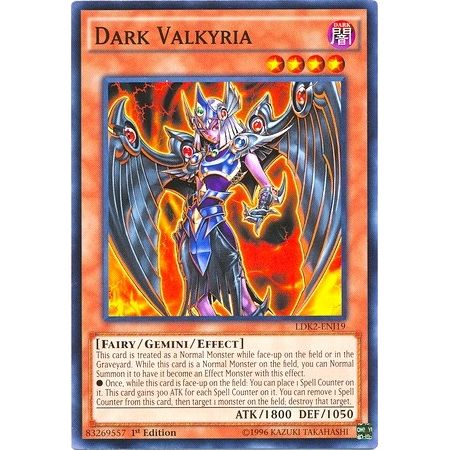 Image for Dark Valkyria (LDK2-ENJ19) (LDK2) - YuGiOh