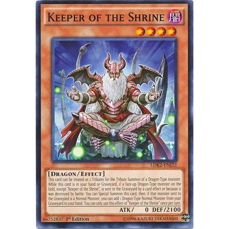 Image for Keeper of the Shrine (LDK2-ENJ22) (LDK2) - YuGiOh