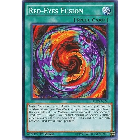 Image for Red-Eyes Fusion (LDK2-ENJ24) (LDK2) - YuGiOh