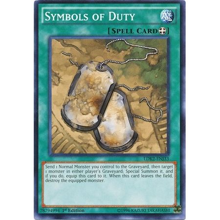 Image for Symbols of Duty (LDK2-ENJ33) (LDK2) - YuGiOh