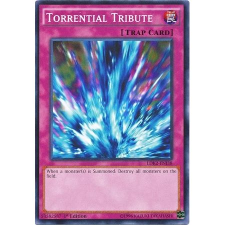 Image for Torrential Tribute (LDK2-ENJ38) (LDK2) - YuGiOh