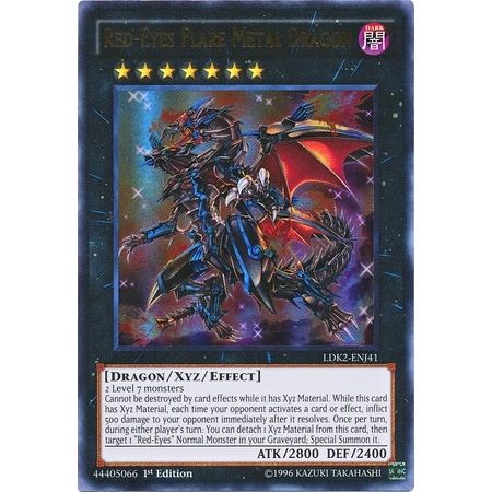 Image for Red-Eyes Flare Metal Dragon (LDK2-ENJ41) (LDK2) - YuGiOh