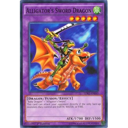 Image for Alligator's Sword Dragon (LDK2-ENJ43) (LDK2) - YuGiOh