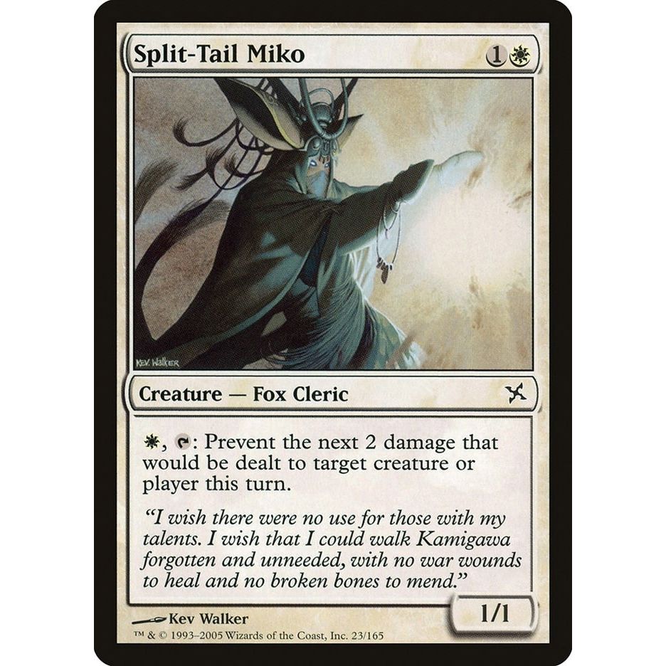 Image for Split-Tail Miko (23) (BOK) - Magic: The Gathering
