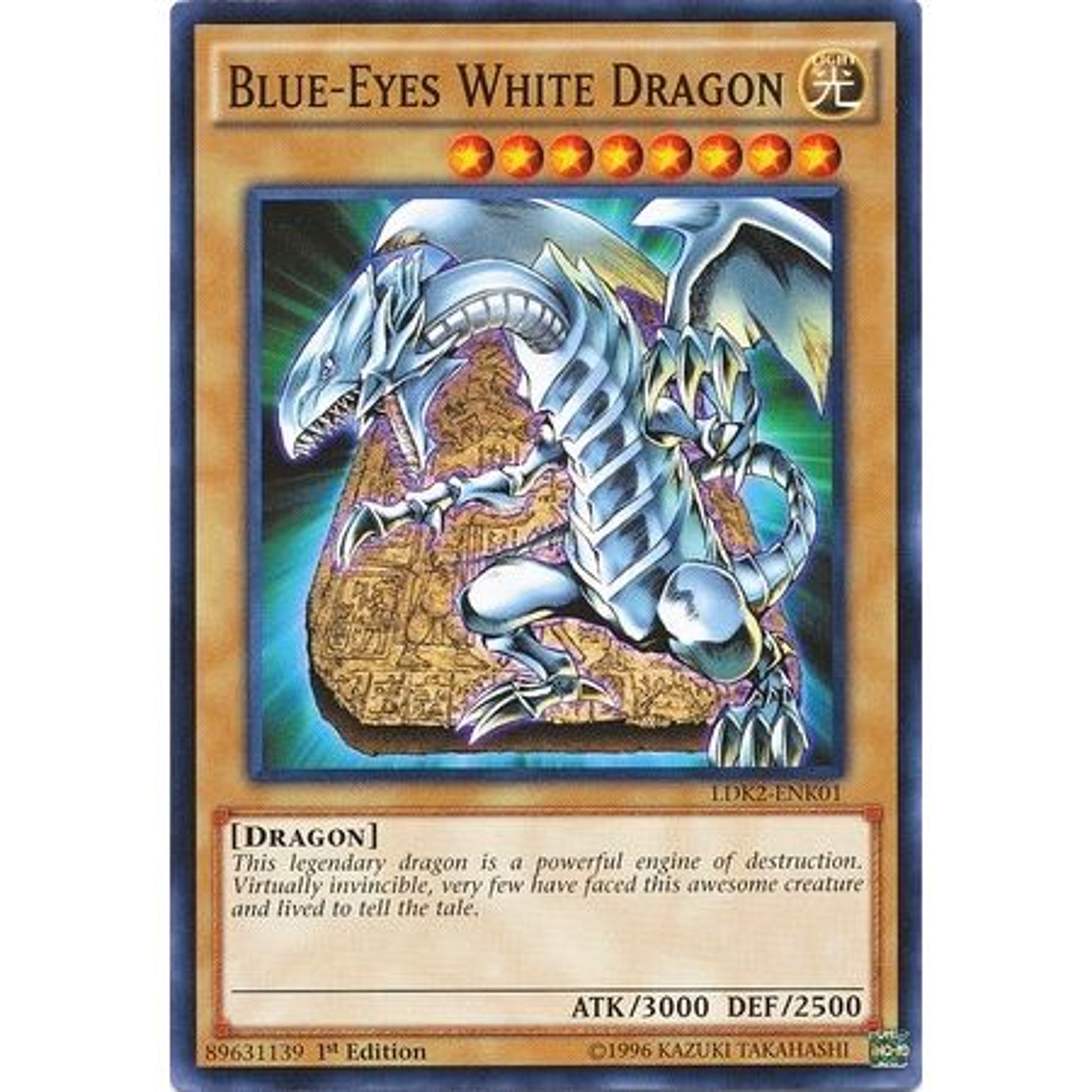 Image for Blue-Eyes White Dragon (Version 4) (LDK2-ENK01) (LDK2) - YuGiOh