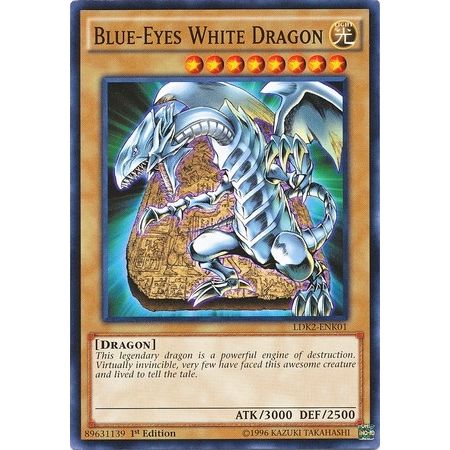 Image for Blue-Eyes White Dragon (Version 4) (LDK2-ENK01) (LDK2) - YuGiOh