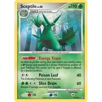 Image for Sceptile - 10/100 (DP Stormfront) (010/100) (PR) - Pokemon