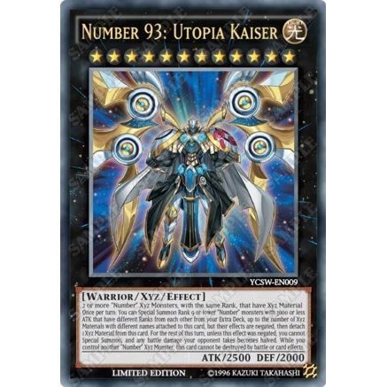 Image for Number 93: Utopia Kaiser (YCSW-EN009) (YCSW) - YuGiOh
